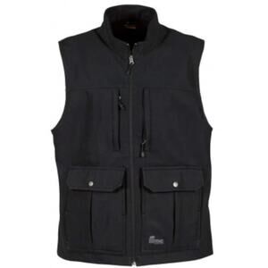 Berne Workwear Conceal Carry Full-Zip Black Tactical Vest Men's Medium